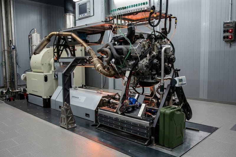 Messtechnik protokolliert jeden Lauf