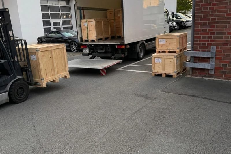 Transportfertig — Versand in ganz Europa